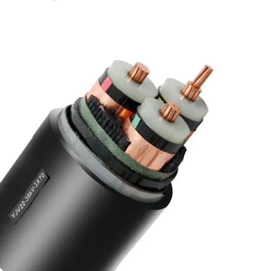 Custom Exporters Medium Voltage Copper Aluminum Conductor XLPE PVC Insulated 3-35KV Power Suke Cable®