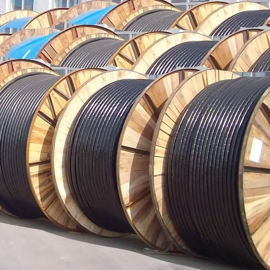 PVC Cables In The Factory