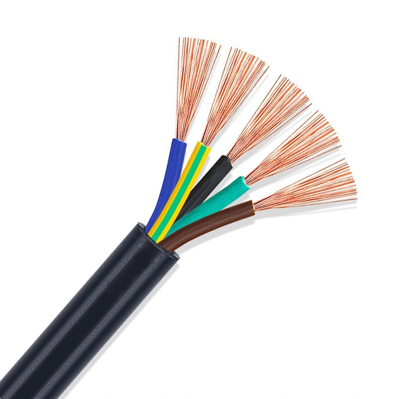 OEM Standard PVC Insulated Copper Core Flat Fire Resistant Electric Power Wire Suke Cable®