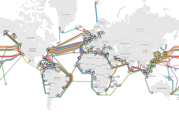 Subsea Cable Map