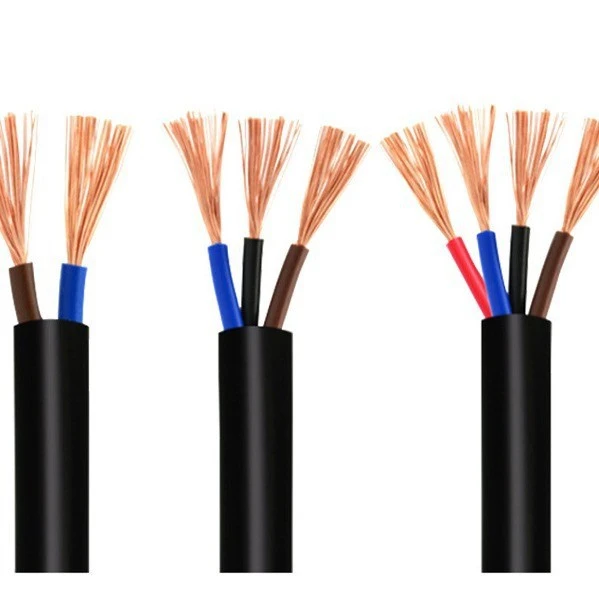 OEM Customized Stranded Pure Copper 2*1.5+1.5 Flat Cable Fire Resistant Wire Suke Cable®