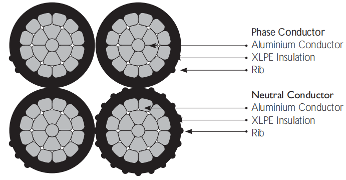 Layout Of ABC Cable