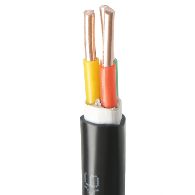 OEM Customized Stranded Pure Copper 2*1.5+1.5 Flat Cable Fire Resistant Wire Suke Cable®