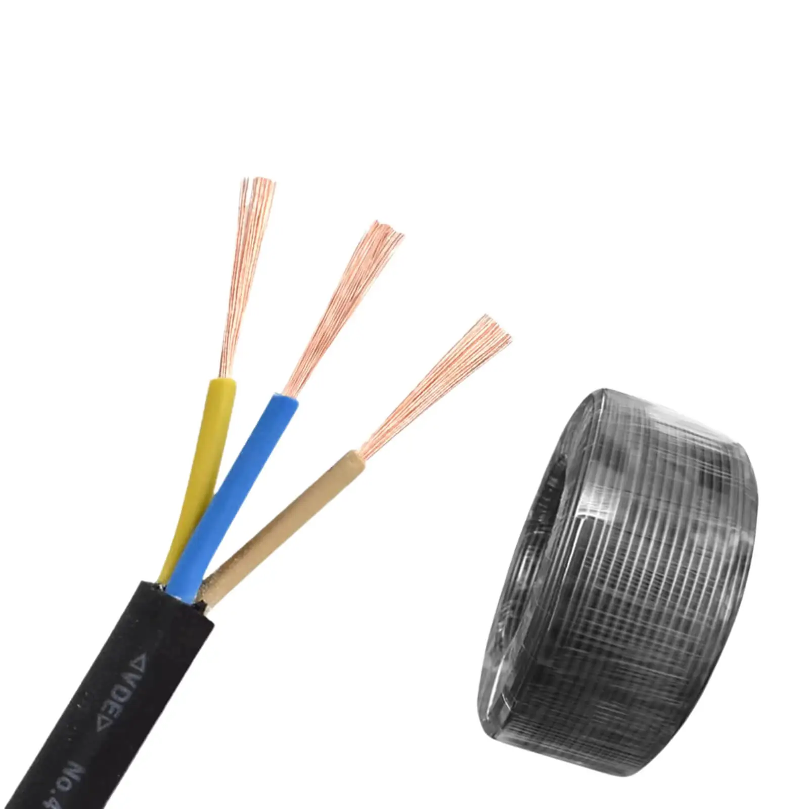 ODM 300/500V H05VV-F RVV Black Flexible Cable Producer Suke®