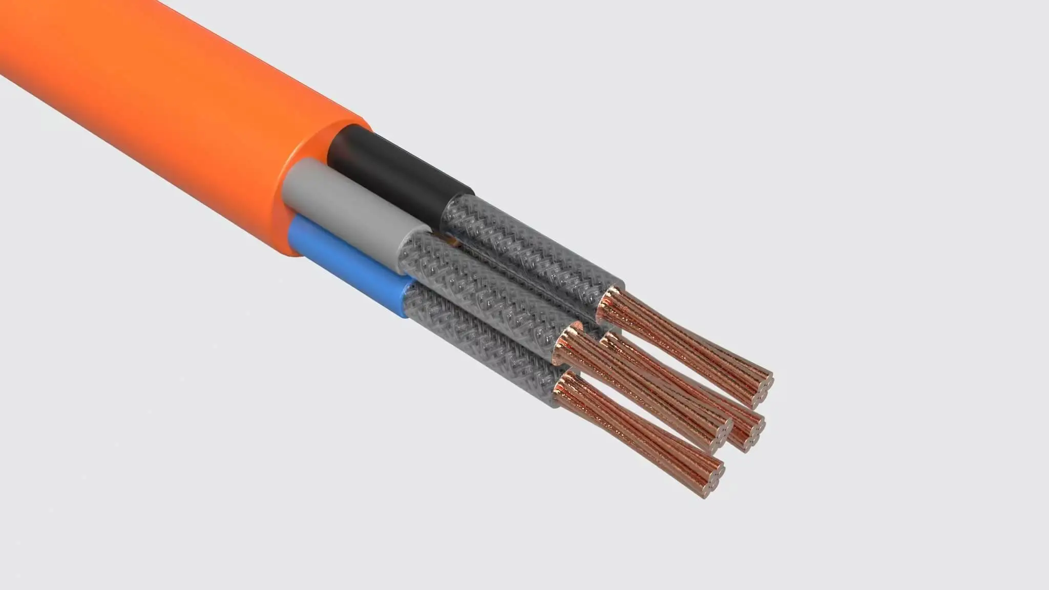 Fire-resistant PVC Cable