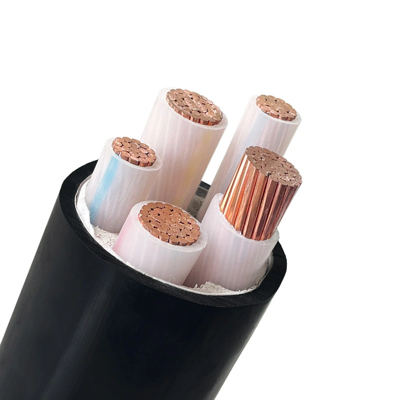 Factory Private label 0.6/1KV Orange Circular 4*4+1*2.5 PVC Sheathed UV Suke Cable®