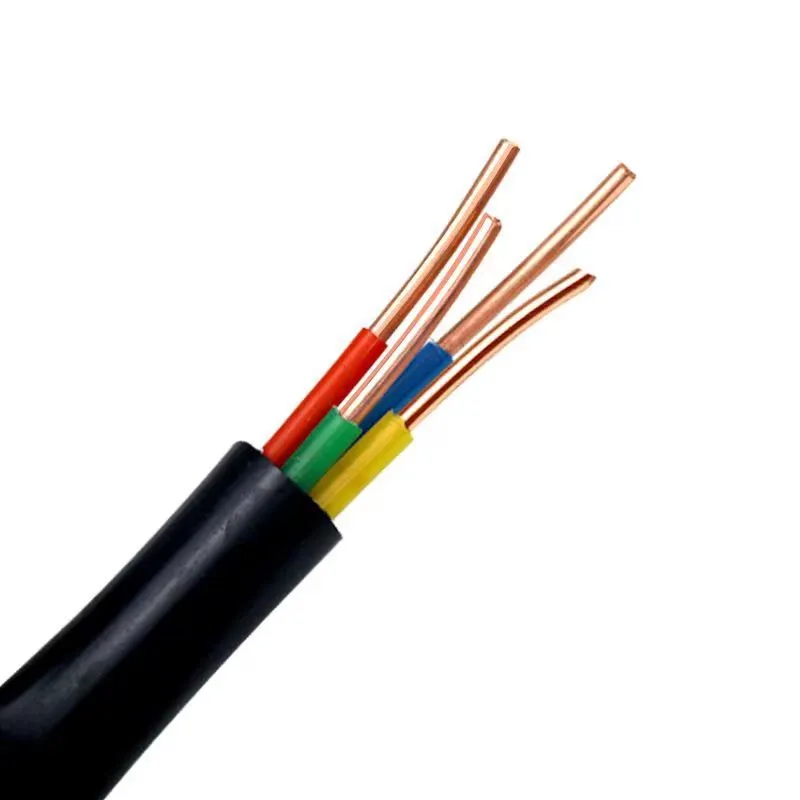 Factory Private label 0.6/1KV Orange Circular 4*4+1*2.5 PVC Sheathed UV Suke Cable®