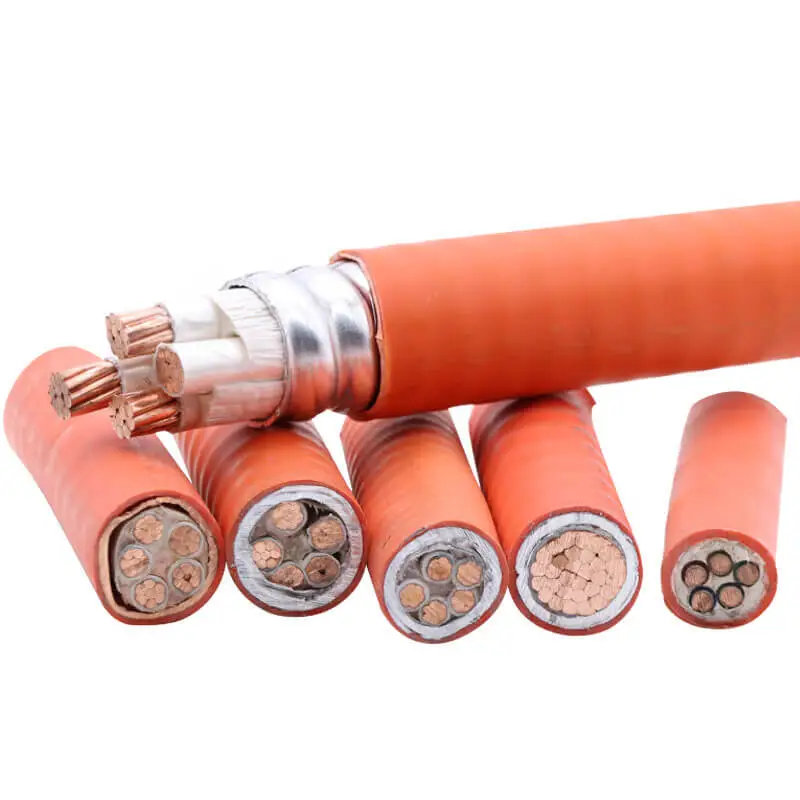 Exporter Bulk 0.6/1KV Cu/PVC/PVC Orange Circular 4*35+1*10 UV Suke Cable®