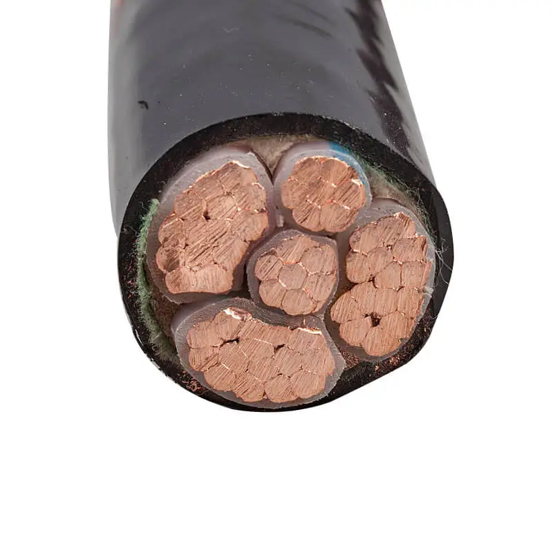 China Factory Direct Seller Low Voltage Orange Circular Cu 2*6+1*6 PVC Sheathed UV Suke Cable®