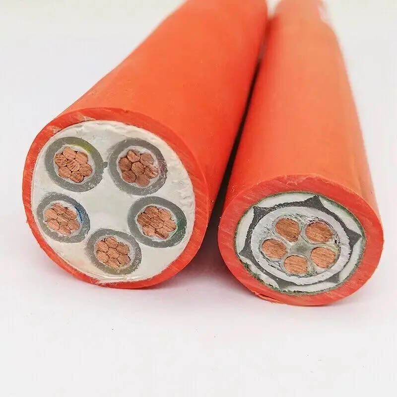 Exporter Bulk 0.6/1KV Cu/PVC/PVC Orange Circular 4*35+1*10 UV Suke Cable®