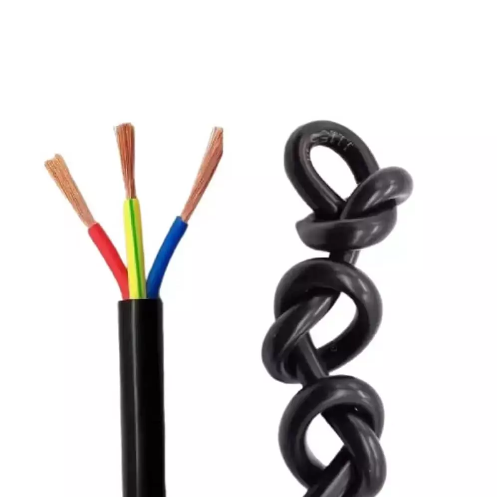 ODM 300/500V H05VV-F RVV Black Flexible Cable Producer Suke®