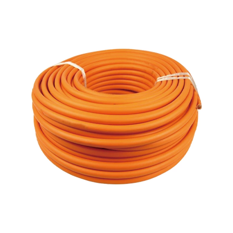 orange pvc electrical cable