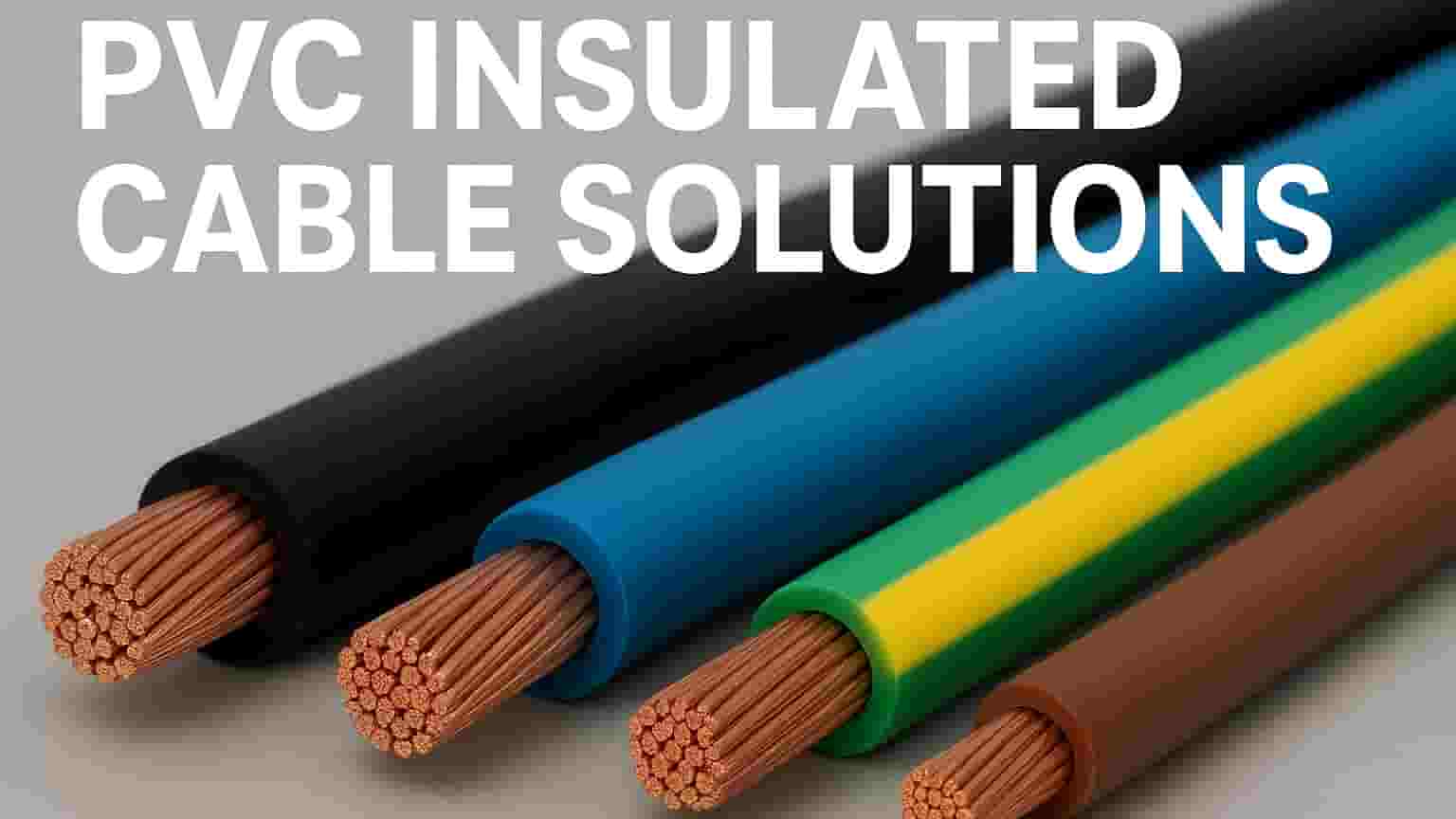 Explore the Versatile World of PVC Insulated Cable Solutions